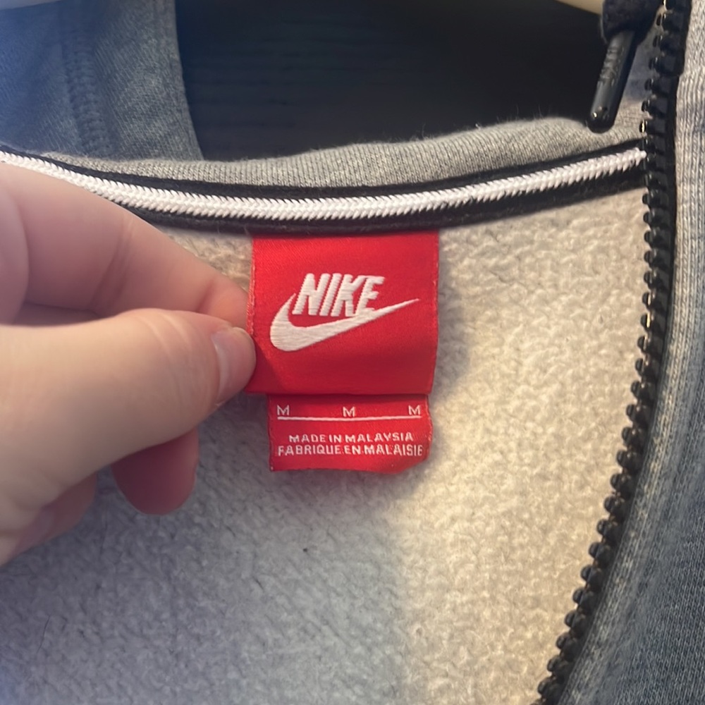 Nike Gray Zip Up - image 4